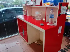 meja kasir/ etaslase