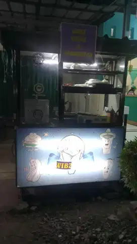 Gerobak dan alat kebab
