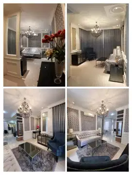 Disewakan Rumah 3 Lantai Full Furnish Mewah di La Riz Embassy Pakuwon