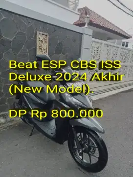 Beat Deluxe 2024 New Model. Pajak ON. Simpanan KM 5rb. Cash/Kredit/TT