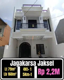 New House American Style At Jagakarsa Jaksel