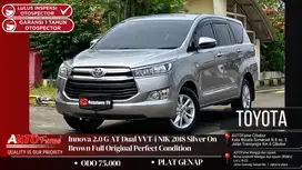 Toyota Innova 2.0 G AT Dual VVT-i NIK 2018 Silver On Brown