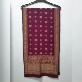 Selendang Tenun Songket Tradisional