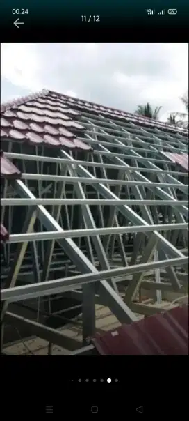 atap bocor kanopi atap bajarigan terpasang dll
