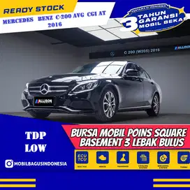 [Dp Low]Mercy C200 2.0 AVG Sedan AT 2016 Hitam