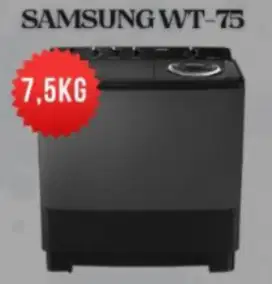 Mesin Cuci 2 Tabung Samsung Baru COD