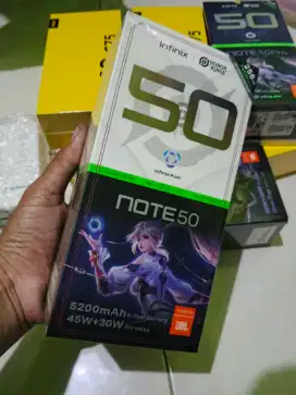 Infinix Note 50 Ram 8/256 Baru Segel Garansi Resmi 1 Tahun