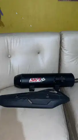 Knalpot Nmax old SKR Racing Exhaust silent standar racing