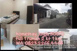 Penginapan Keluarga Keluarga di Jogja  Harian Mingguan Bulanan AC 2KT