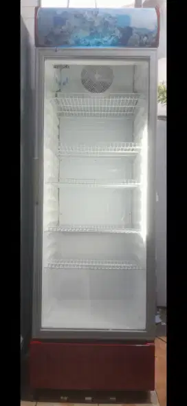 SHOWCASE JUMBO 5 RAK MERK HAIKA
TINGGI 2 METER NORMAL SIAP PAKAI/ NETT