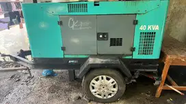 Dijual segera genset silent 27,5 kva