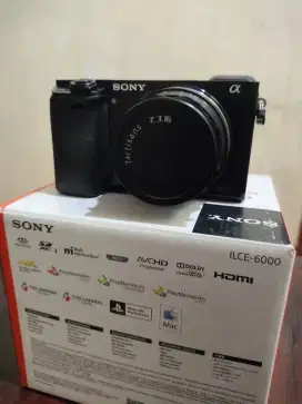 Mirrorless Sony a6000 lens 7artisan 35mm 1.2f