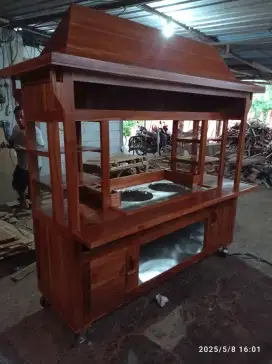 Gerobak mieso joglo murah