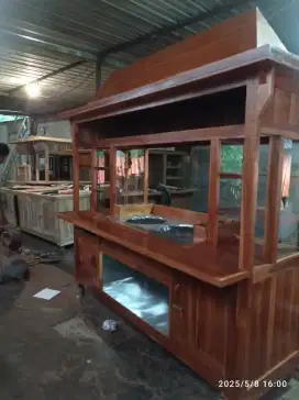 Gerobak mieso joglo murah