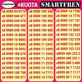 SMART-A) NOCAN Smartfren Bonus Kuota kartu perdana nomor cantik AABB