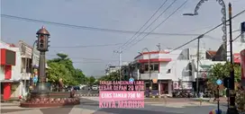 Tanah+Bangunan Lama LD 20 mtr, PangSud Tengah Kota MADIUN, Lok Ciamik