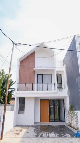Rumah di Jaksel model Scandinavian