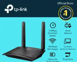 Jual wifi modem tp link TL-MR 1000 4g 300 mbps all operator