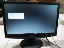 Monitor acer 16 inch normal mulus