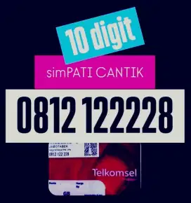 Nomor cantik manies super hokky 10 angka simpati 10 digit
