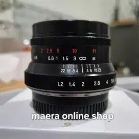 Lensa 7Artisans 35 mm F/1.2 Mounting MFT Bokeh Mantap