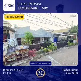 Rumah Hitung Tanah Lebak Permai Tambaksari Surabaya