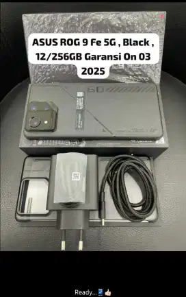 asus rog 9fe 12/256 like new