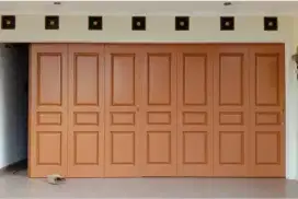 Rolling door poling gate besi