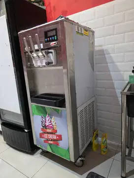 Bundle Mesin Es Krim 3 tuas dengan Strabilizier dan lampu es