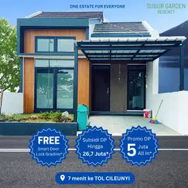 Perumahan modern minimalis Subur Garden Regensi Bandung Timur