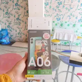 Samsung Galaxy A06 5G 6+6/128 BARU garansi resmi 1th bisa TT/ Kredit