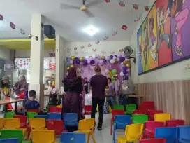 Sewa paket ulang tahun lengkap MC badut dekorasi Wonosobo