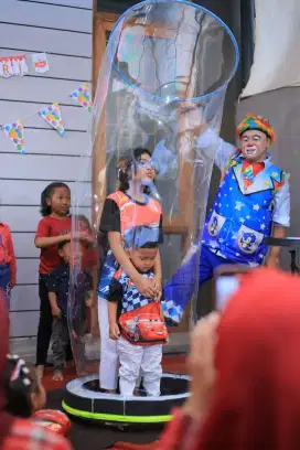 Sewa paket ulang tahun lengkap MC badut dekorasi Tasikmalaya
