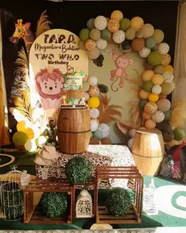 Sewa paket ulang tahun lengkap MC badut dekorasi kebon jeruk