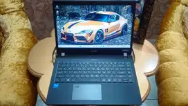 Laptop Core i7 1165G7 GEN-11 Ram 16GB Bisnis ACER TRAVELMATE SSD 512GB