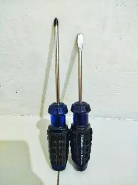 Obeng Plus Minus Set Ukuran 6 Untuk Motor