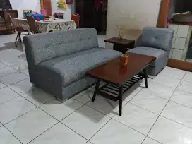 Sofa bekas jadi baru.. rekondisi..