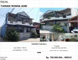 Dijual rumah siap huni di Wisma asri Bekasi