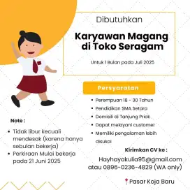 Karyawan Toko Seragam