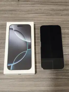 Iphone 16 pro max 512GB white dual sim beacukai