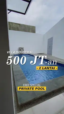 Villa minimalis private pool