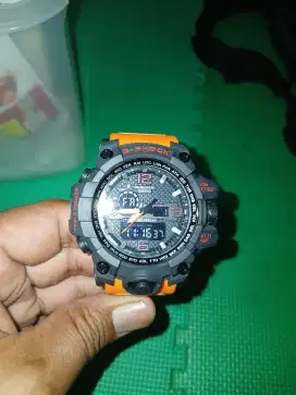 JAM TANGAN PRIA DUAL TIME TAHAN AIR SPORT BISA DIPAKAI BERENANG