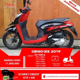 HONDA GENIO CBS ISS 2019 SURAT LENGKAP CASH KREDIT BISA BANGET