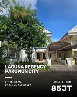 Rumah Laguna Regency STRATEGIS SIAP HUNI FURNISH DEPAN FASUM