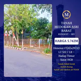 Tanah Medokan Asri Barat Rungkut Surabaya
