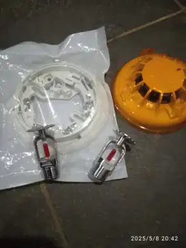 Smoke detektor dan head sprinkler