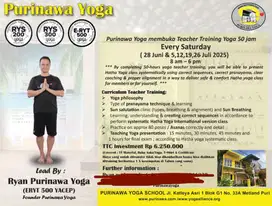Kursus Sertifikasi Teacher Training Guru Yoga 100jam
