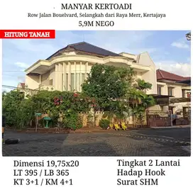 Rumah Hitung Tanah Manyar Kertoadi Surabaya