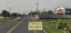 Tanah LD 93 mtr, Sltn Gerbang TOL MADIUN, Baguss