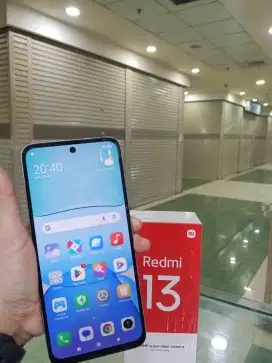 Second Handphone Redmi 13 Ram 8/128gb Full set masih Garansi